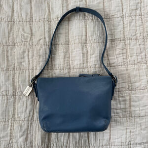 Coach Soho Mini Pochette Style – Blue Leather